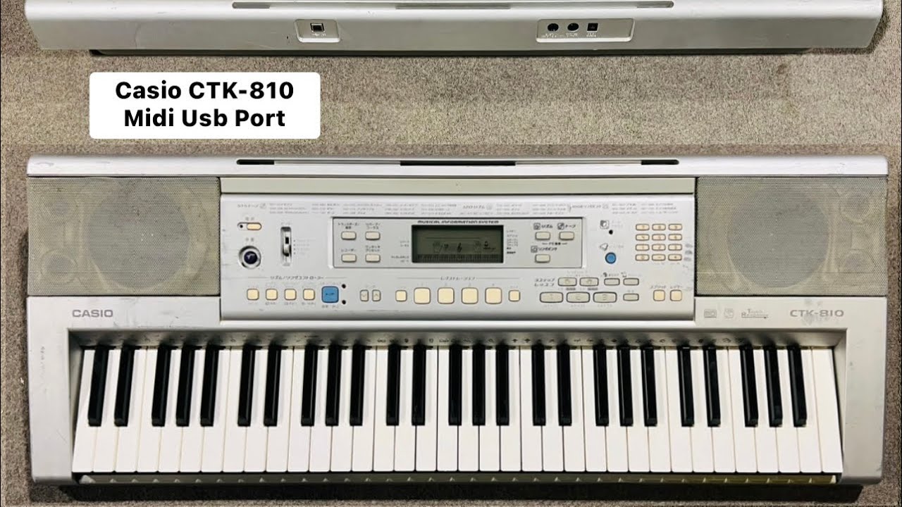 ✨【美品】CASIO カシオ 電子ピアノ 電子キーボード CTK-810 ✨ CASIO
