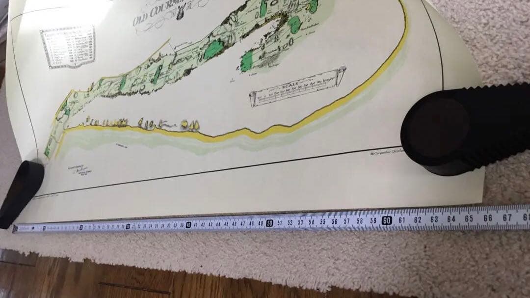 セントアンドリュース ゴルフコース　ポスター