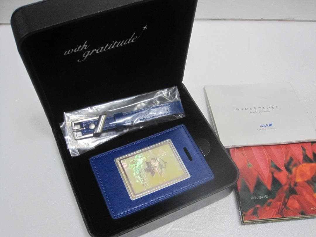ANA オリジナル ネームタグ ライフタイム 100万 マイル 記念品 ANA オリジナル ネームタグ ライフタイム 100万 マイル 記念品