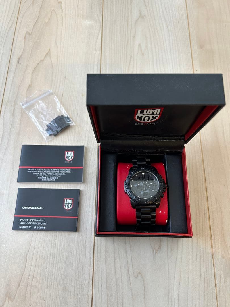 LUMINOX 3180 クロノグラフ ブラックアウト
