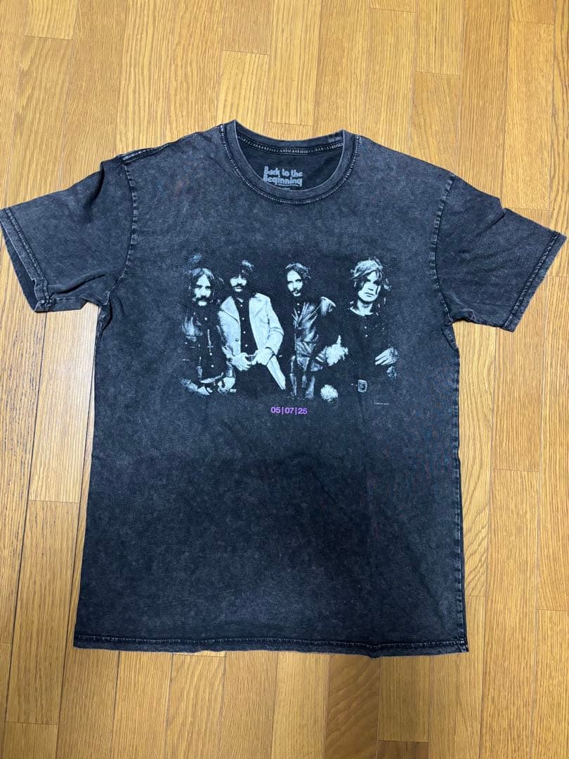 Black Sabbath Back to the beginning Tシャツ Black Sabbath T-Shirt Back to the Beginning World Tour 2025 Shirt